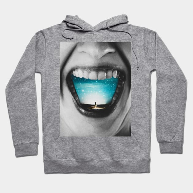 Shout out your dream Hoodie by Ali del sogno